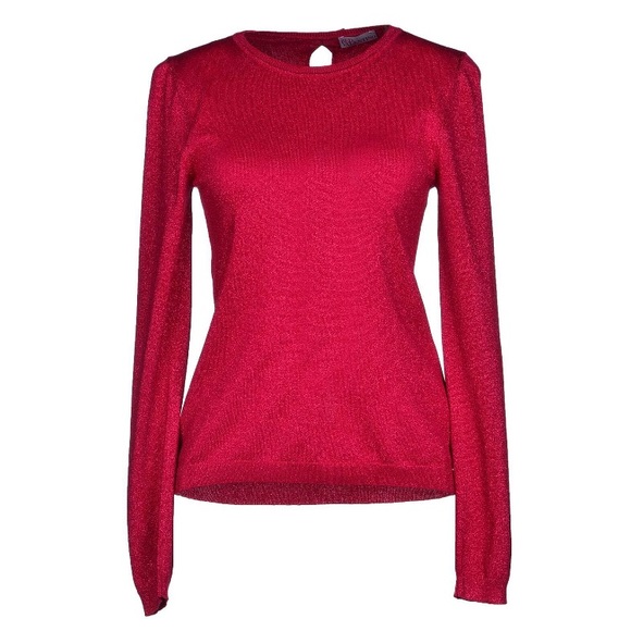 RED Valentino Fuchsia Sexy Bows Sweater Size XS - Picture 3 of 9
